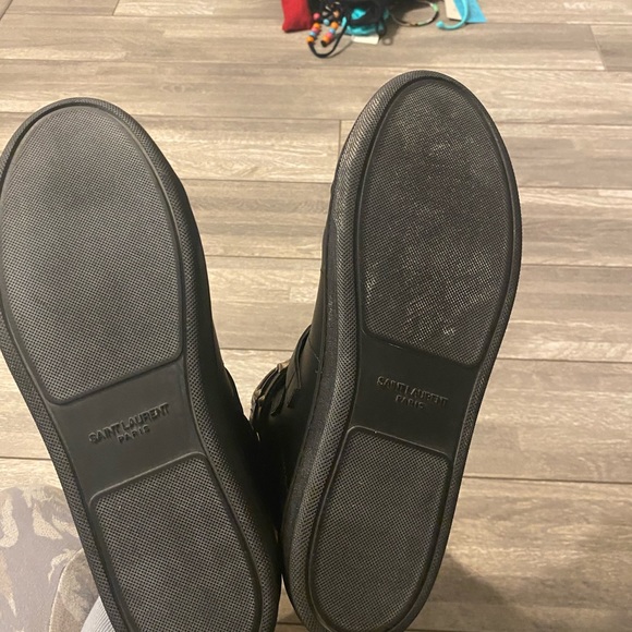 Saint Laurent court studs high tops boots - Picture 8 of 8